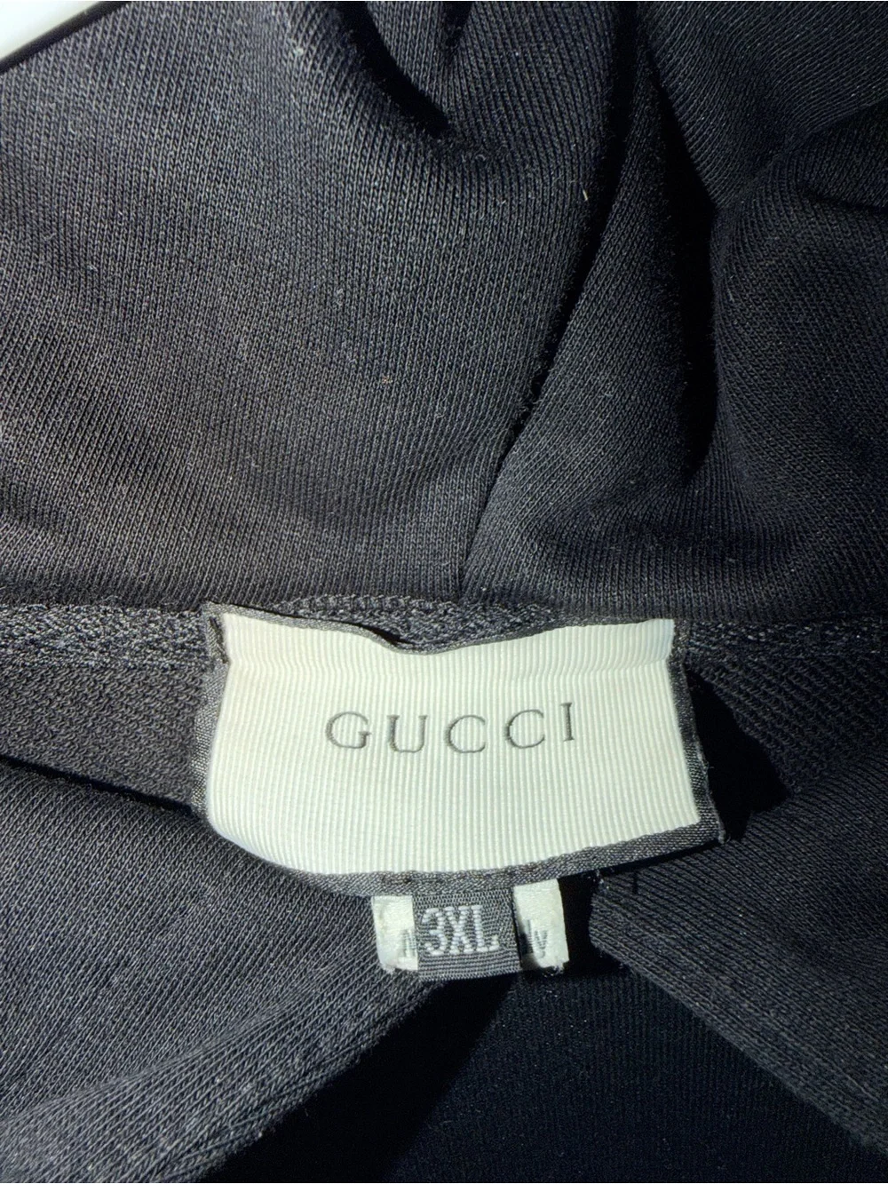 Gucci Cities Logo Multicolor Black Hoodie Size 3XL